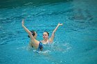Artistic Swim vs TWC  Wheaton College Artistic Swimming vs Texas Women’s College. - Photo By: KEITH NORDSTROM : Wheaton, Artistic Swimming